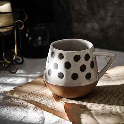 Big Vintage Style Coffee Mug Fall Gift