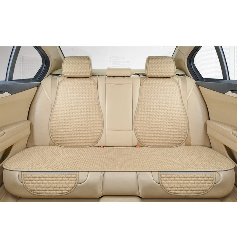 Durable Auto Seat Protector Mat with Grip Back