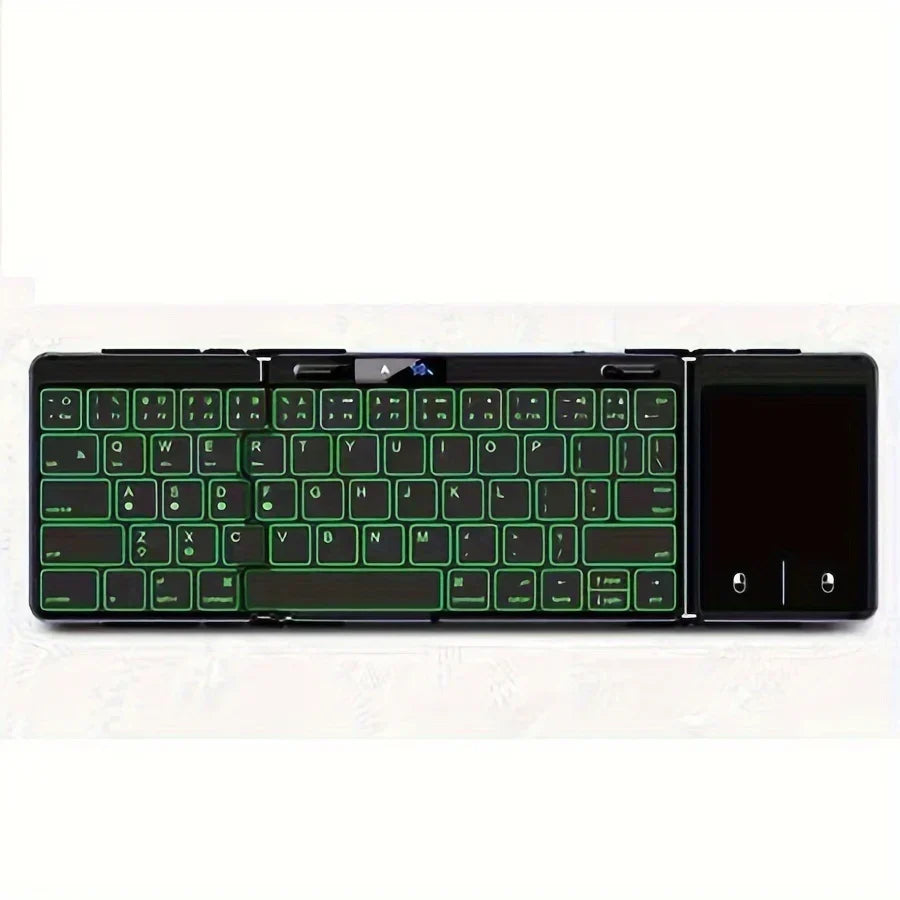 Compact Thin Rechargeable Keyboard for Travel