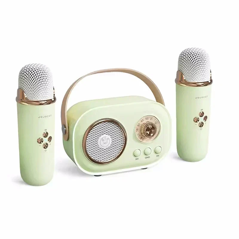 Compact Wireless Bluetooth Speaker with Mic and FM Radio