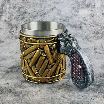 Tactical Gun Grip Bullet Mug