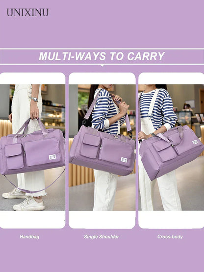 Waterproof Large 35L Ladies Travel Duffel Bag
