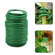 Soft Grip Plant Support Wire with Rubber Cover - Luxicro