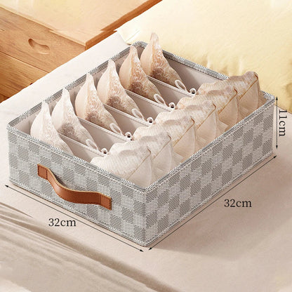 Portable Foldable Organizer Box for Socks and Underwear