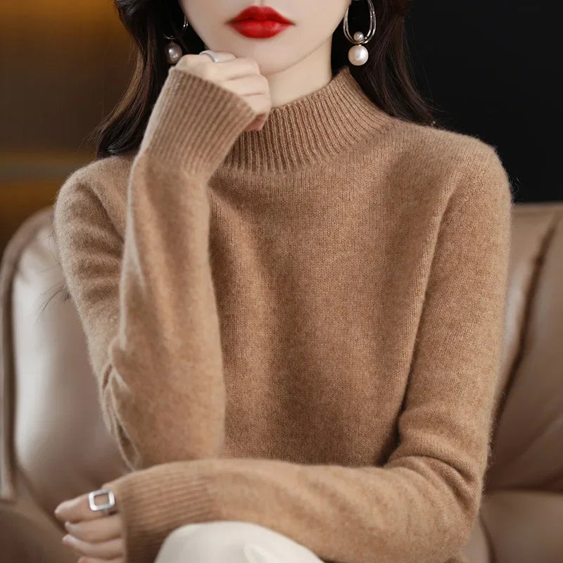 Cozy Fall Women's Cable Knit Sweater
