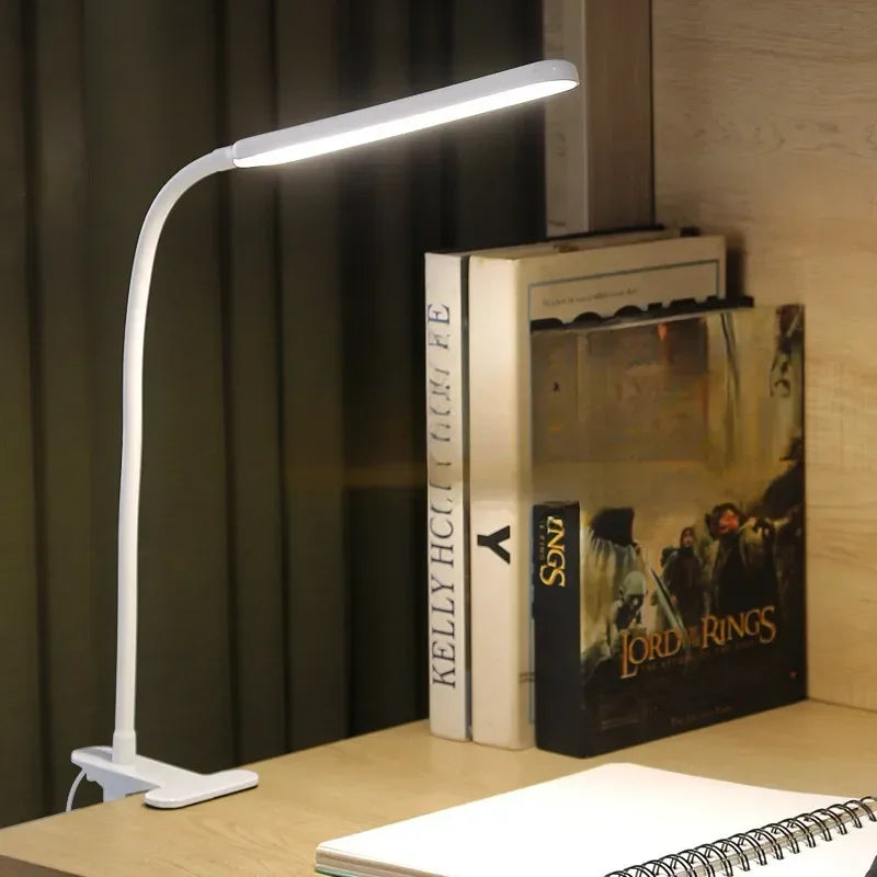 Flexible USB LED Desk Lamp with Adjustable Brightness