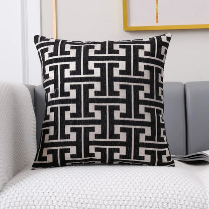 Soft Colorful Throw Pillow Cover