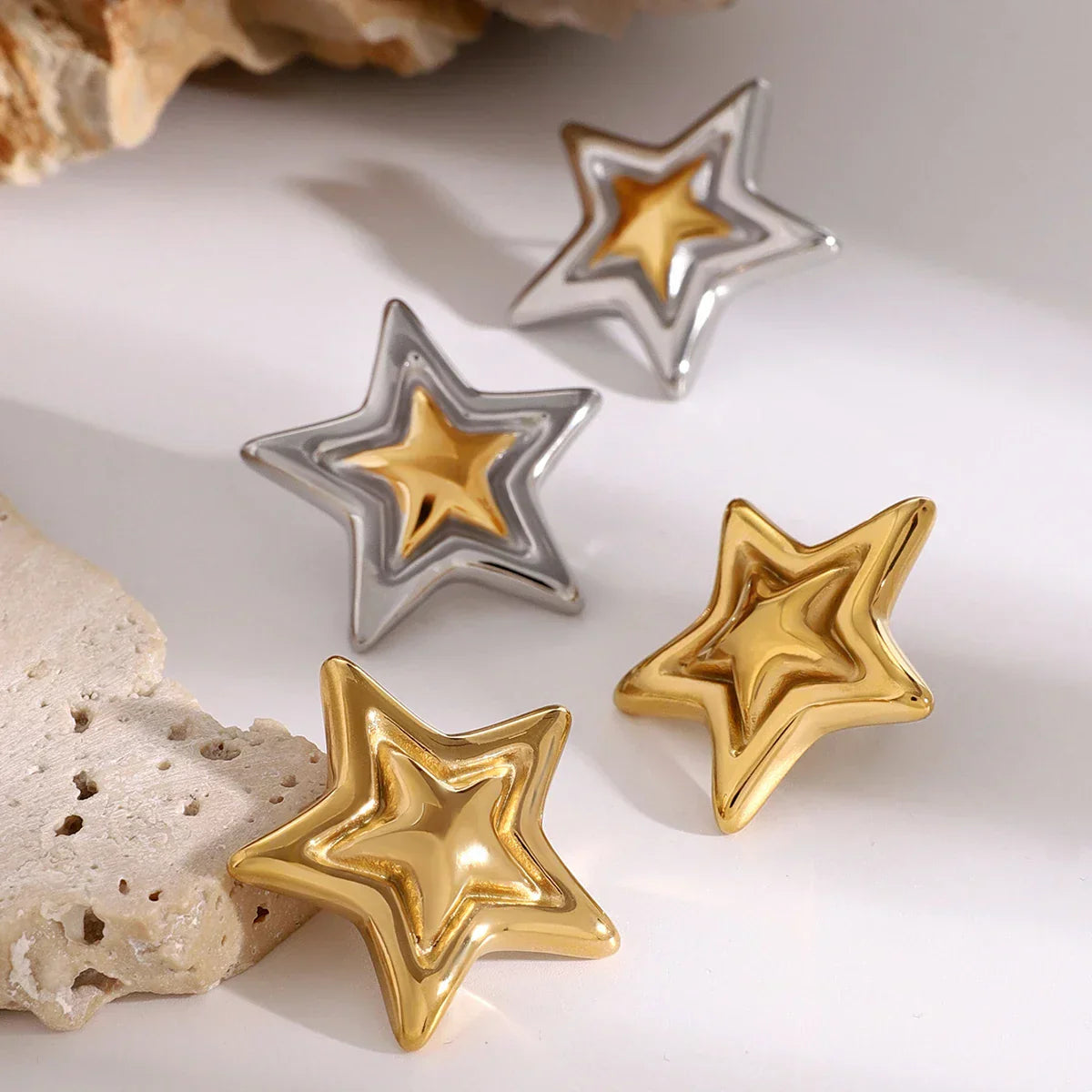 Trendy Celebrity Inspired Stud Earrings