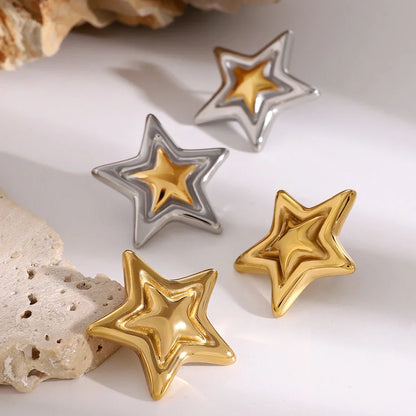Trendy Celebrity Inspired Stud Earrings