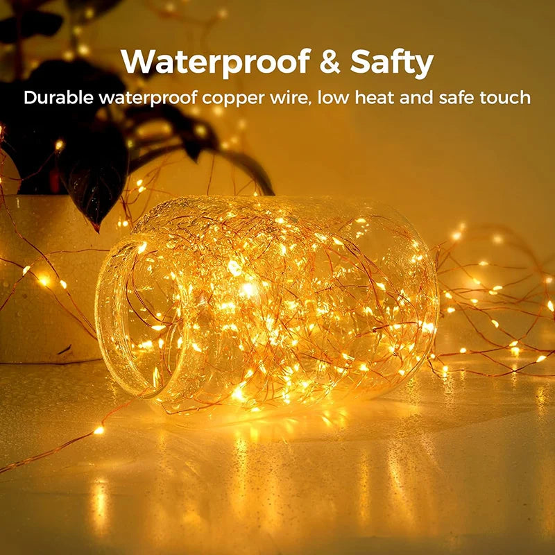 Bright Fairy Lights with USB and Remote