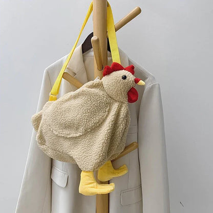 Small Chain Crossbody Chicken Purse Bag