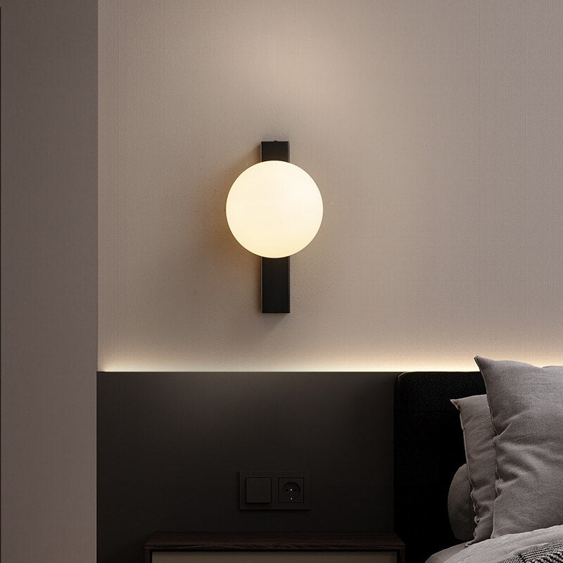 Modern Copper Estiluz LED Wall Light Fixture