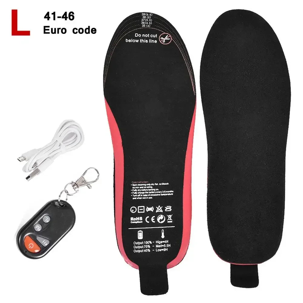 Cozy Electric Heat Insoles for Cold Feet
