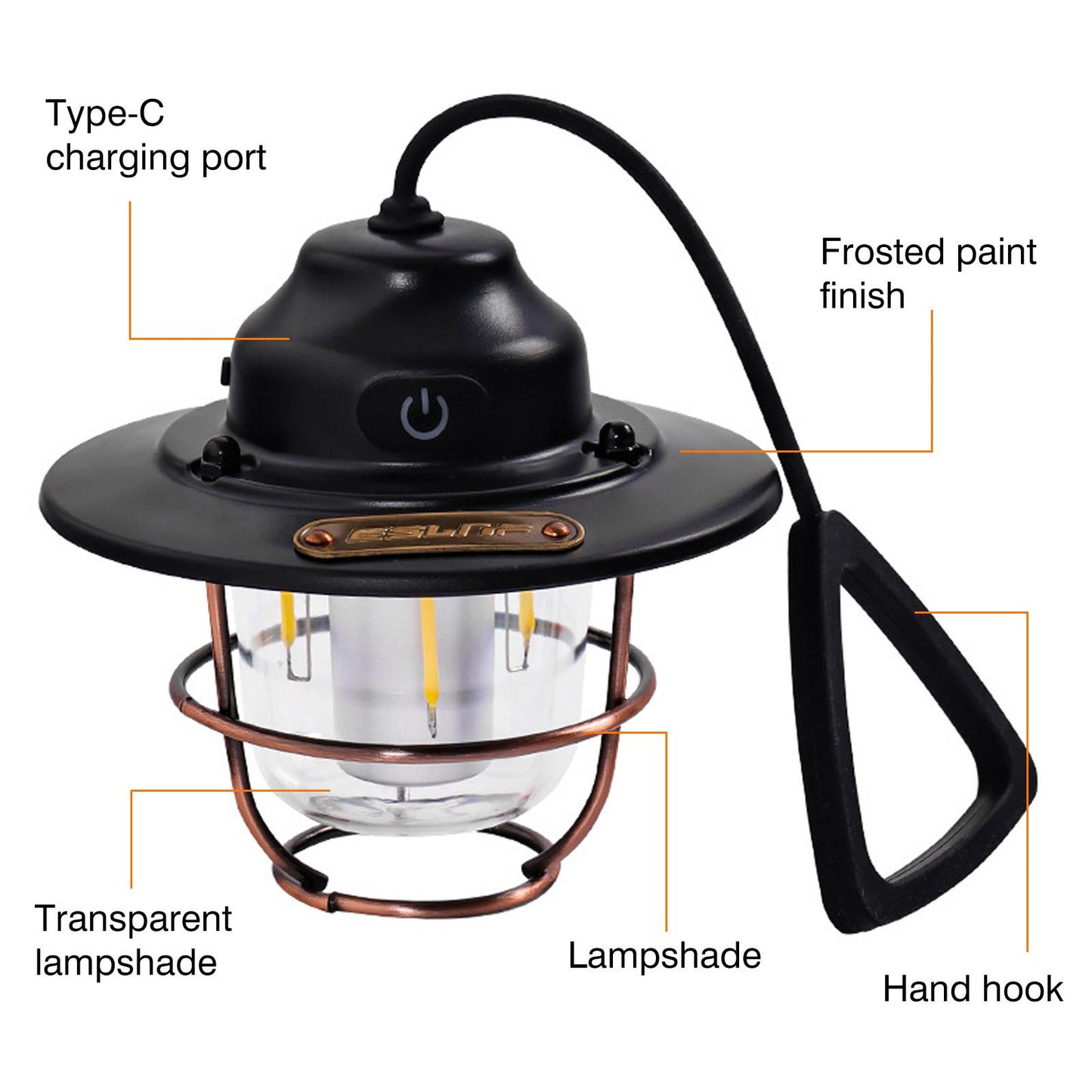Compact Waterproof Outdoor LED Lantern
