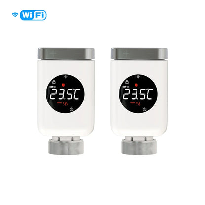 Wireless Thermostat Valve with WiFi and Remote Control