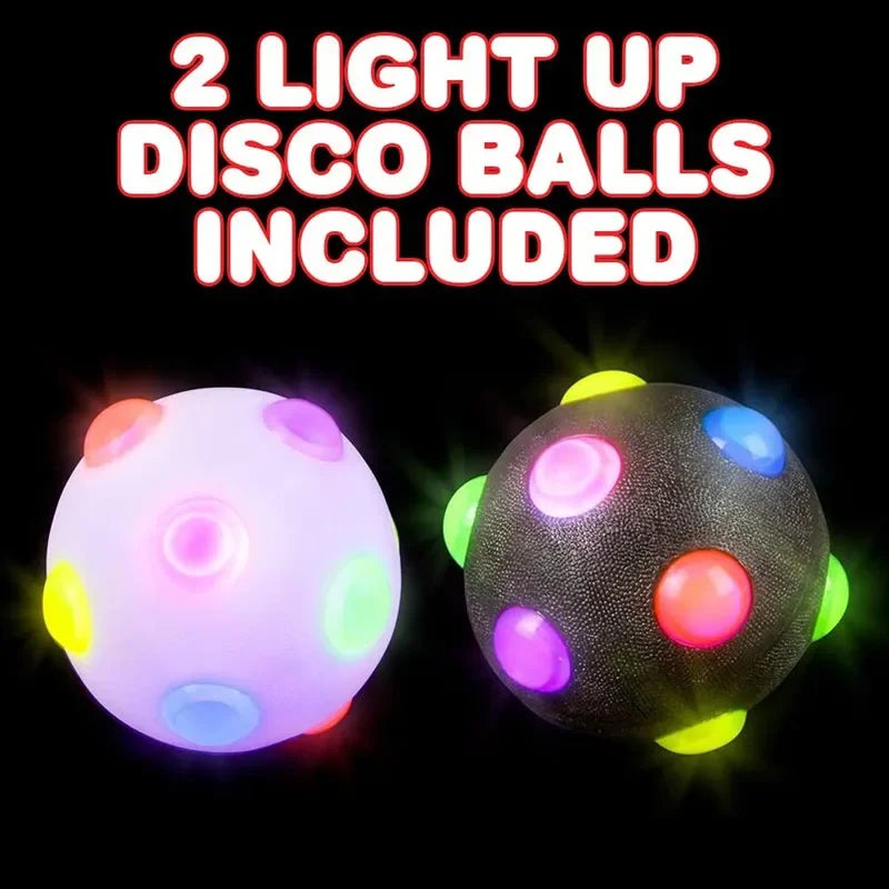 Colorful Interactive Glow Dog Ball Toy - Luxicro