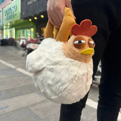 Fun Plush Chicken Backpack - Luxicro