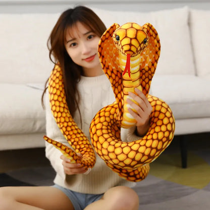 Colorful Snake Plush Toy - Luxicro