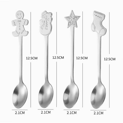 Christmas Holiday 4 Piece Dinner Table Set