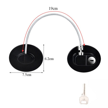 Simple Secure Child Safety Cabinet Lock