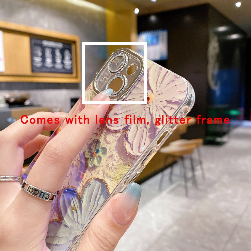 Delicate Floral Protective iPhone Cover - Luxicro