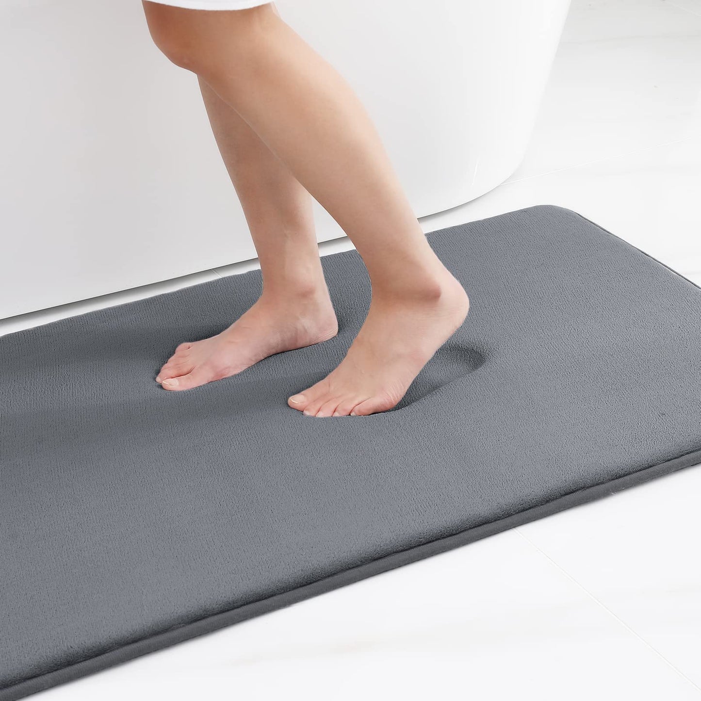Comfortable Anti Slip Memory Foam Bath Mat