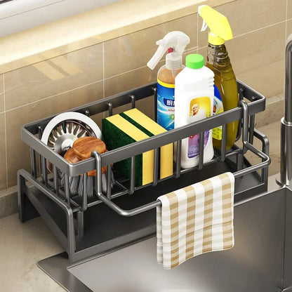 Compact Kitchen Sink Storage Organizer