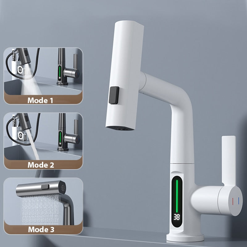 Stylish LED Digital Shower Faucet - Luxicro