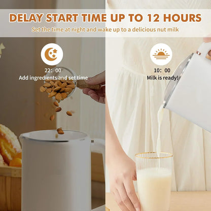 Easy Milk Maker Machine for Nuts, Oats, and Soy