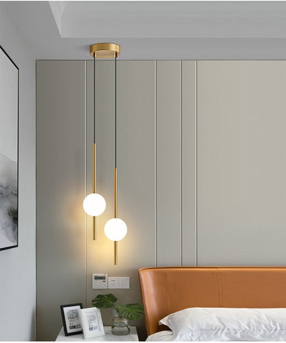 Minimalist Clear Globe Hanging Light