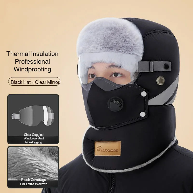 Thermal Insulated Winter Face Mask Beanie