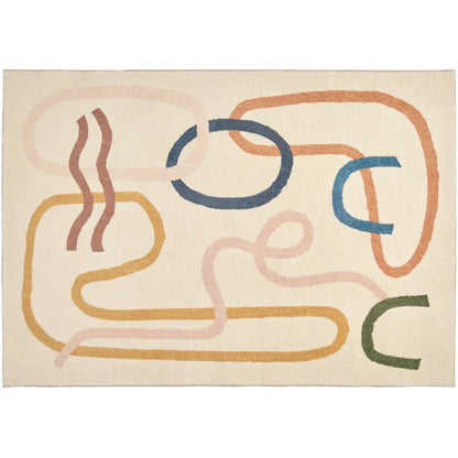 Soft Anti-Slip Shag Area Rug for Living Room
