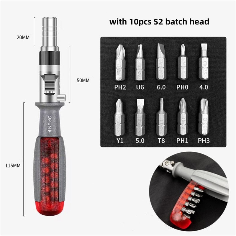 Compact Multi Function Pocket Tool Kit - Luxicro
