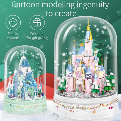 Beautiful Castle Musical Jewelry Box