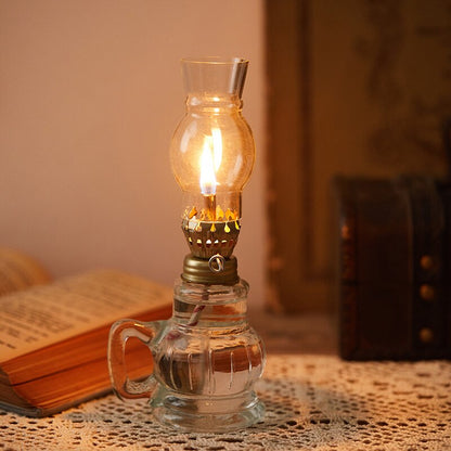 Classic Rustic Oil Table Lamp