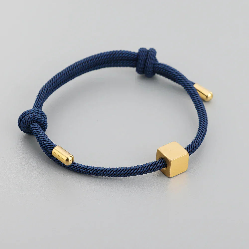 Customized Monogrammed Couples Wristbands