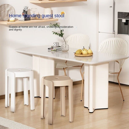 Compact Wooden Kitchen Bar Stools