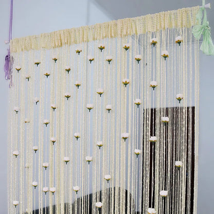 Decorative Space Separating Room Curtain Panel