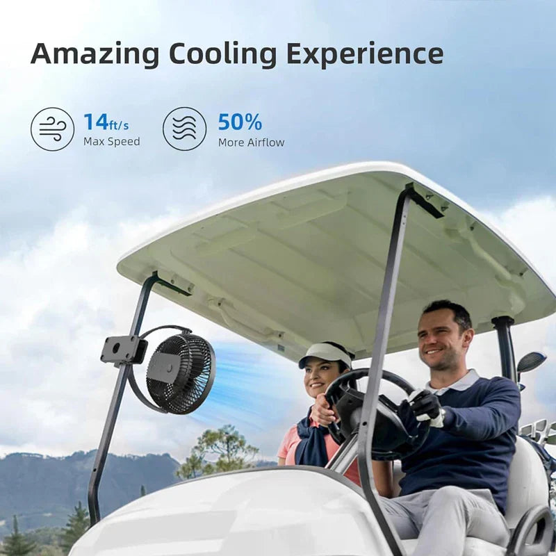 Portable Rechargeable Stroller Fan