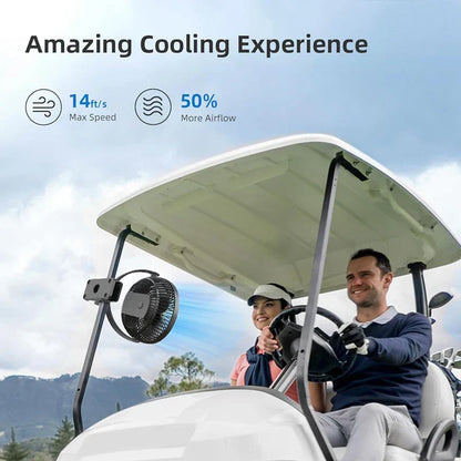 Portable Rechargeable Stroller Fan