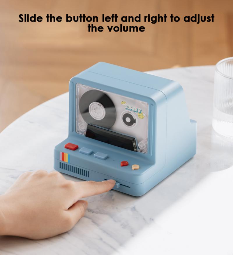 Vintage Compact Wireless Bluetooth Speaker