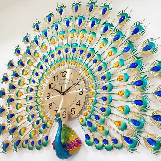 Bright Colored Bird Wall Clock - Luxicro