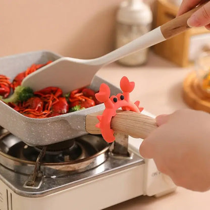 Adorable Seafood Spoon Rest Holder - Luxicro