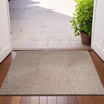 Durable Rubber Entrance Mat with Grip Backing