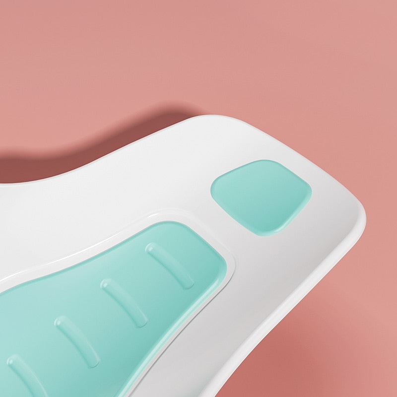 Portable Infant Bathtub with Secure Grip Base
