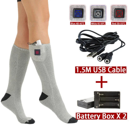 Cozy Heated Socks for Men Women