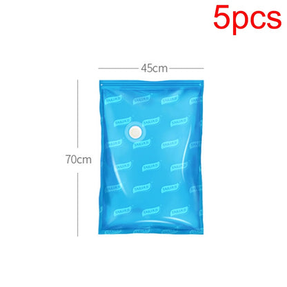 Compact Storage Bag with Portable Vacuum Sealer