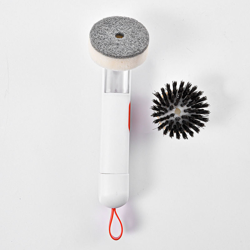 Extended Reach Kitchen Scrub Brush - Luxicro