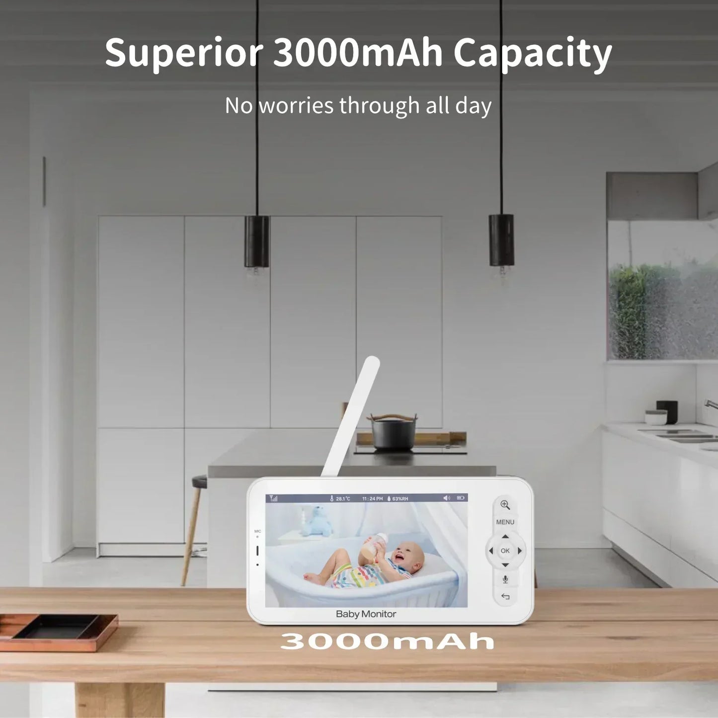 Clear View Baby Camera with HD Display