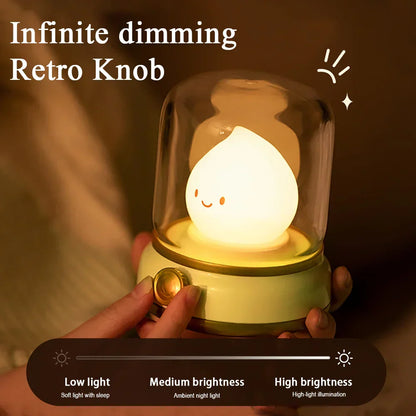 Classic Soft Glow USB Night Light Lamp
